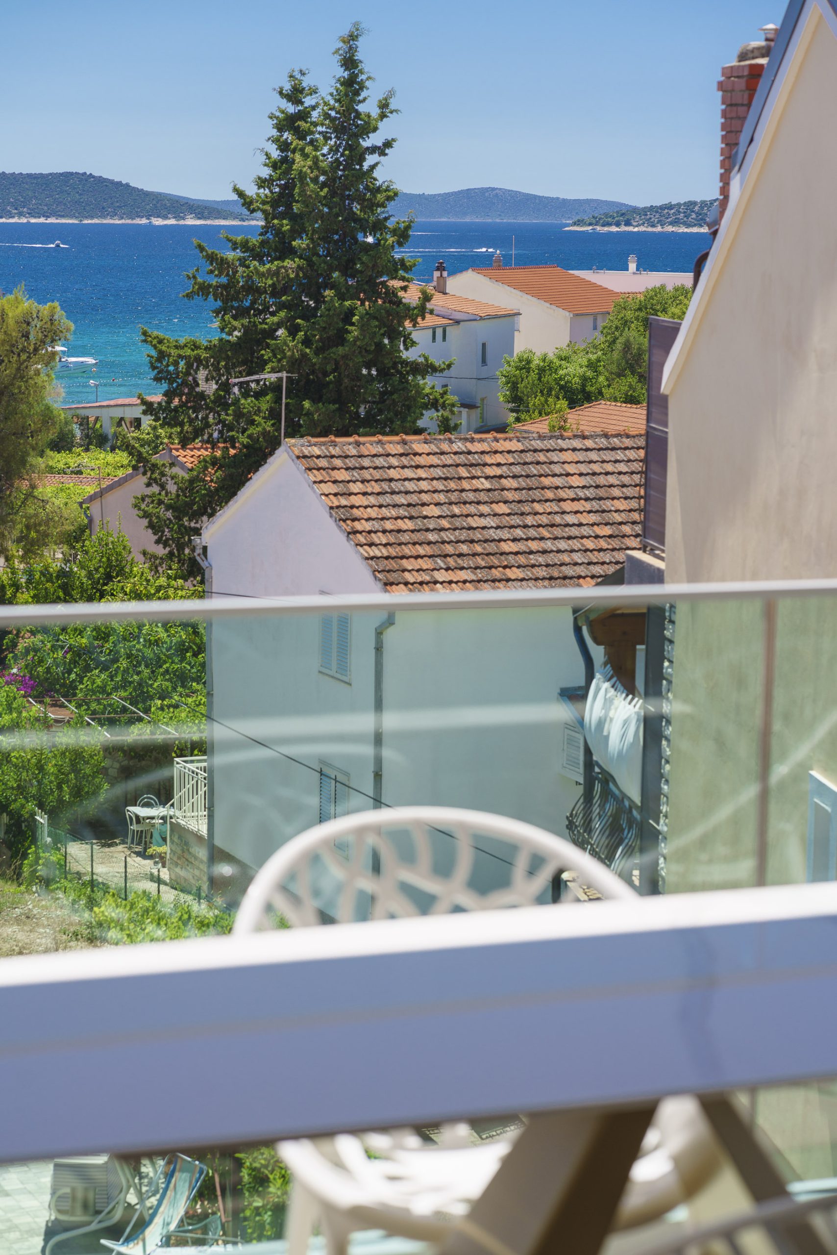 Apartment PETAR KRESIMIR view balcony room Vodice 2 - Maja Luxury apartments